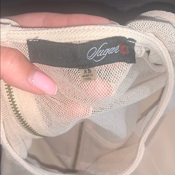 Nude mesh crop top - Picture 5 of 6